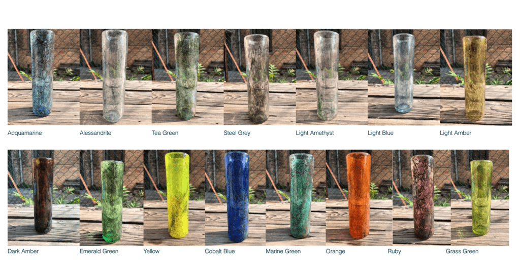 "Tasting Threads" Shot Glass, Murano Tableware - Set of 4 Pieces — 8