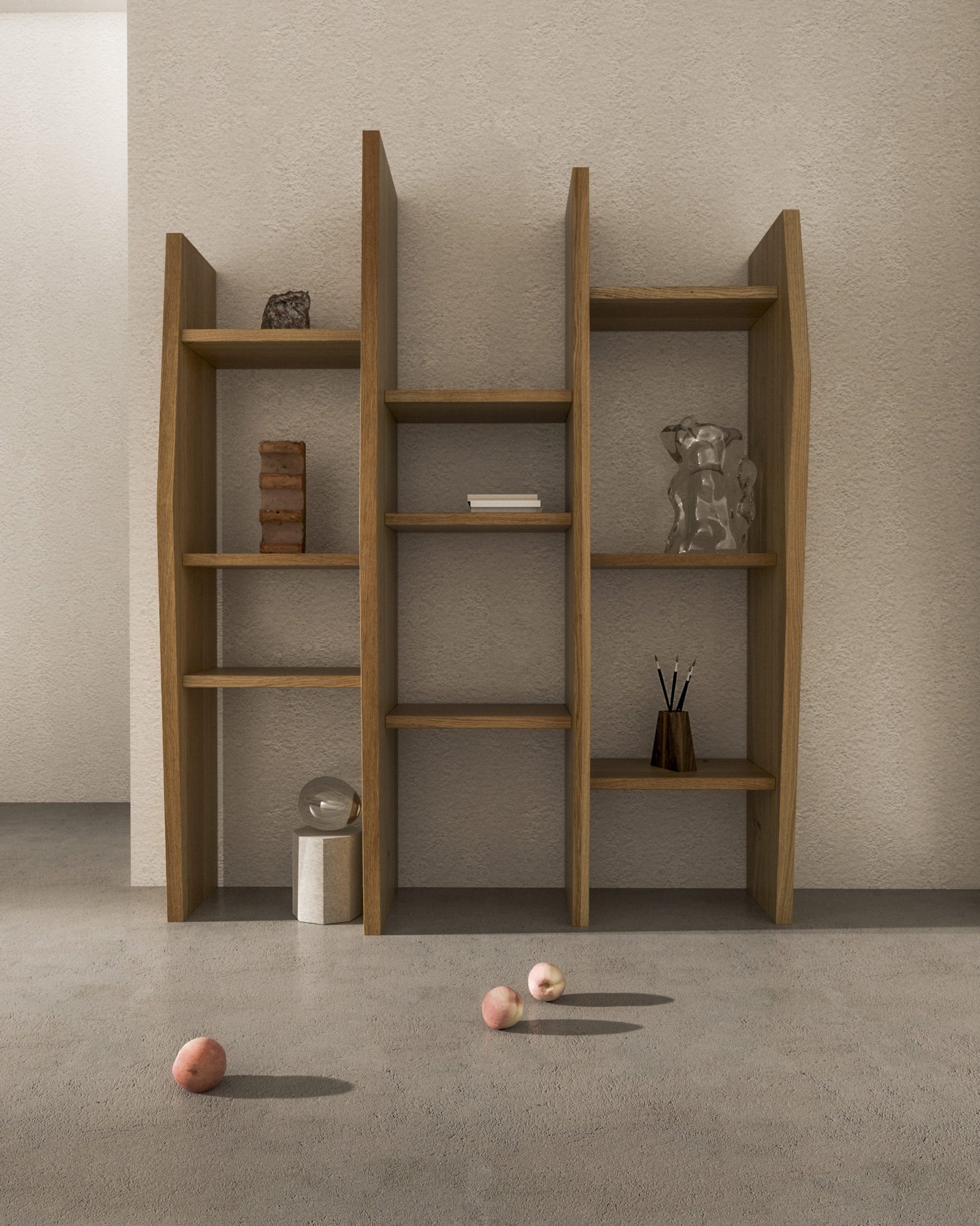 “Crooked Shelf” by Nazara Lazaro | ADORNO DESIGN