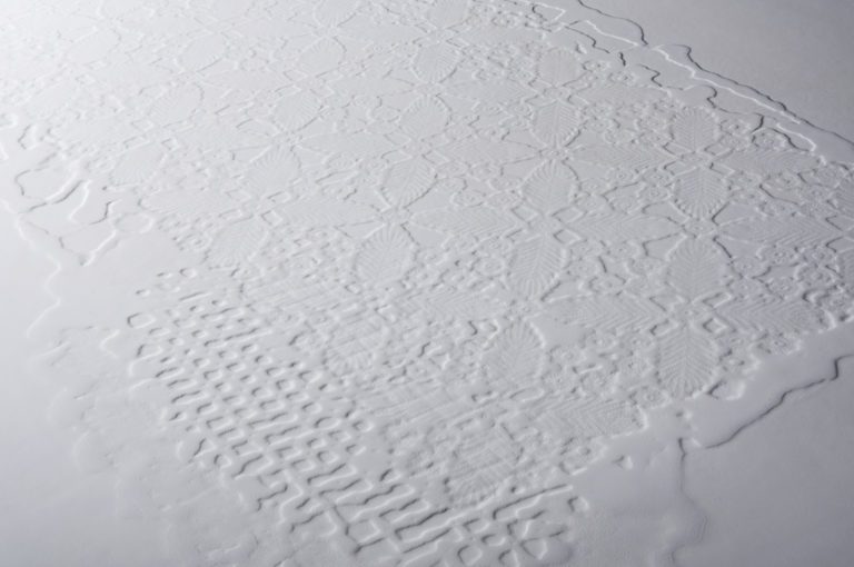 TABLE BOARD DOUBLE SIDE WHITE-LIGHT BLUE
