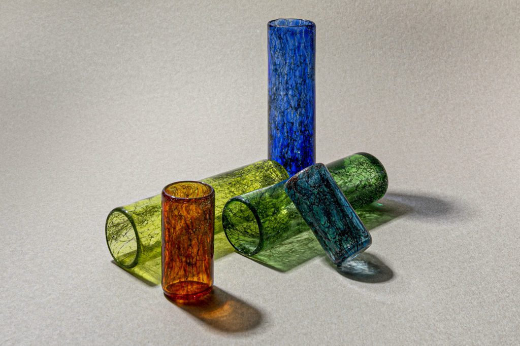 "Tasting Threads" Shot Glass, Murano Tableware