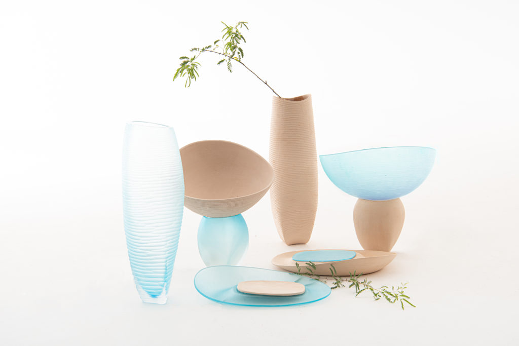 Emirati Clay x Italian Murano Glass - Vases