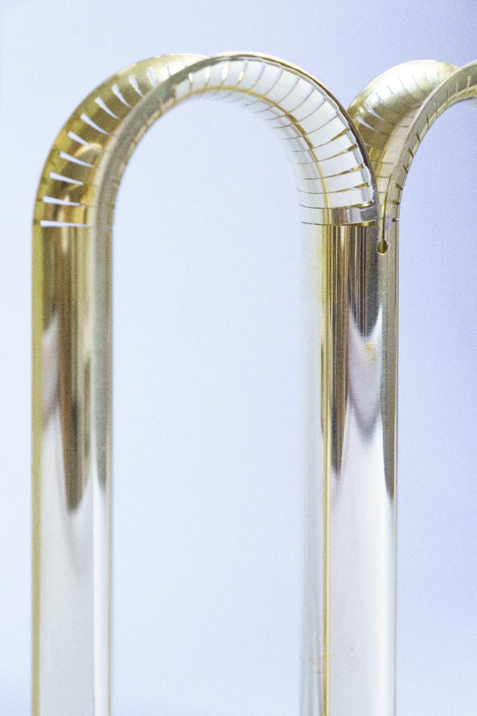 Bicaudata Brass Handmade Vase
