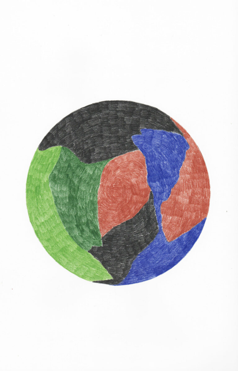 “Les Coloriés” drawing N°2/12