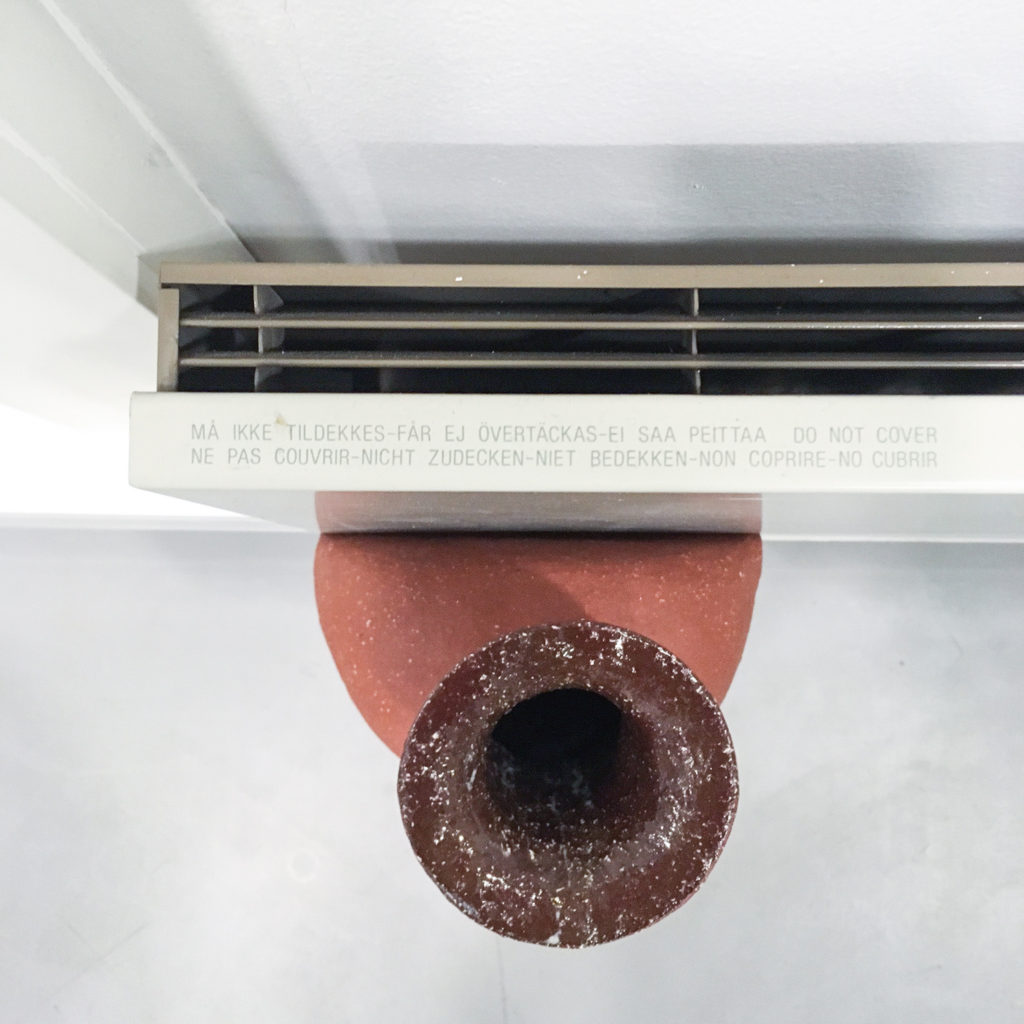 "Under the Heater"