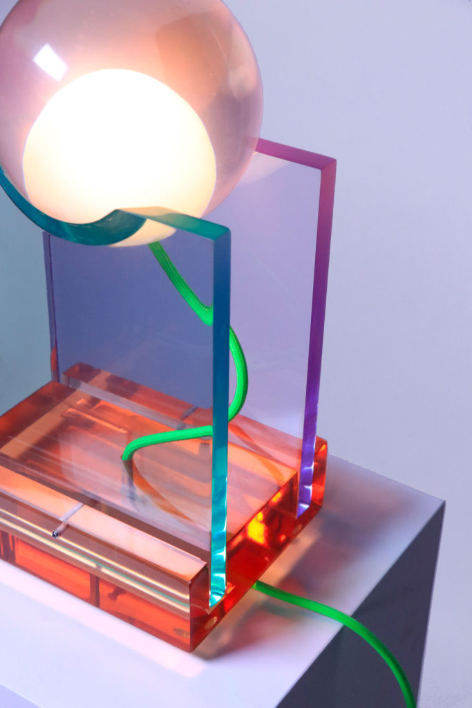 Rotonda Table Lamp in Resin — 5