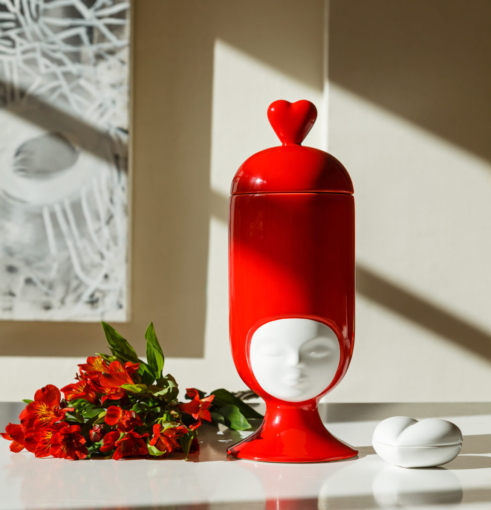 Sister Clara in Love Ceramic Vase — 2