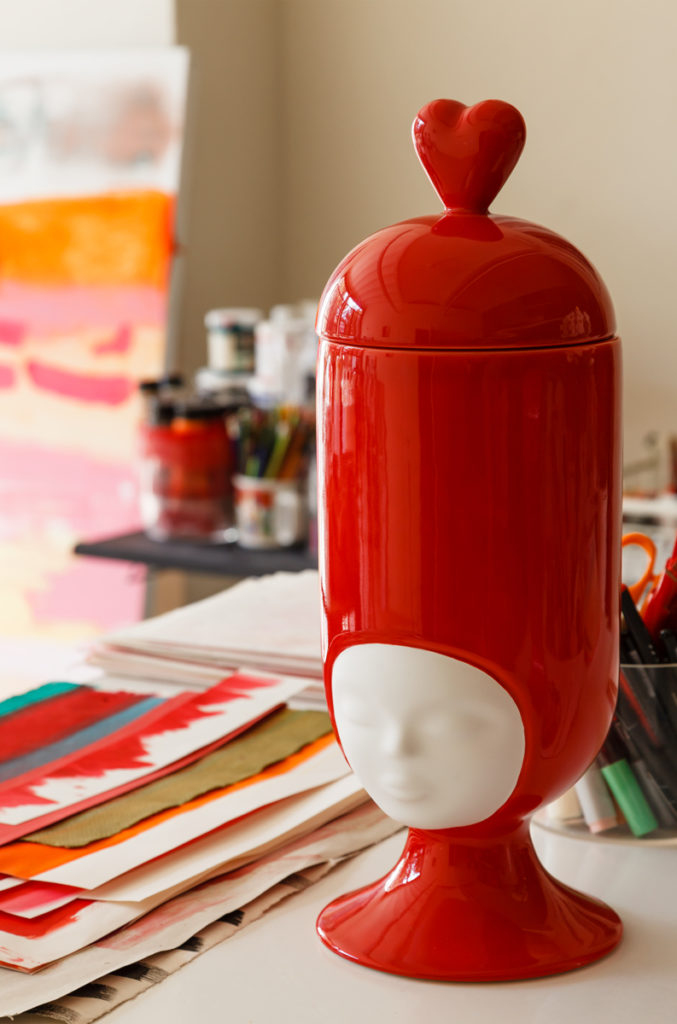 Sister Clara in Love Ceramic Vase — 3