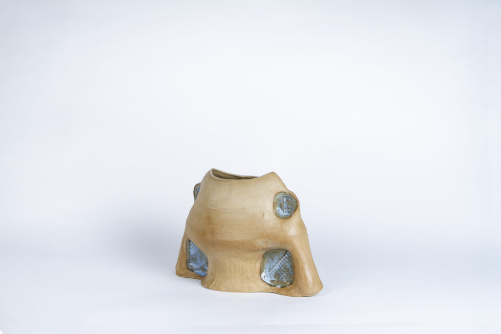 Spool Ceramic Vase — 2
