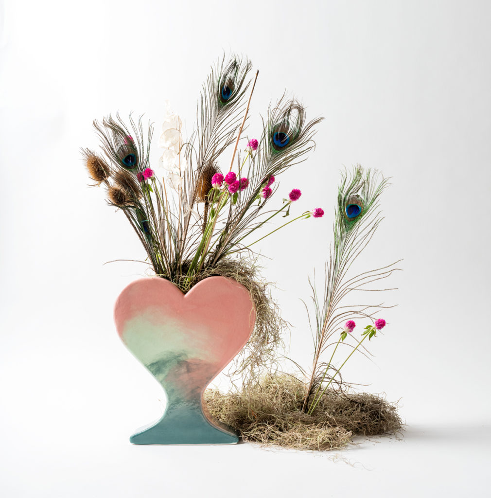 Cor Spring Ceramic Vase with Rosa Cortiella — 2