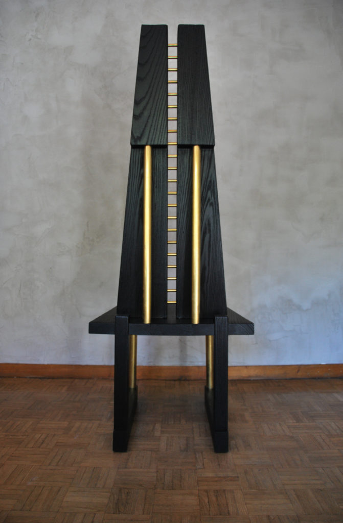 "MOLOCH" REFECTORY chair. — 6