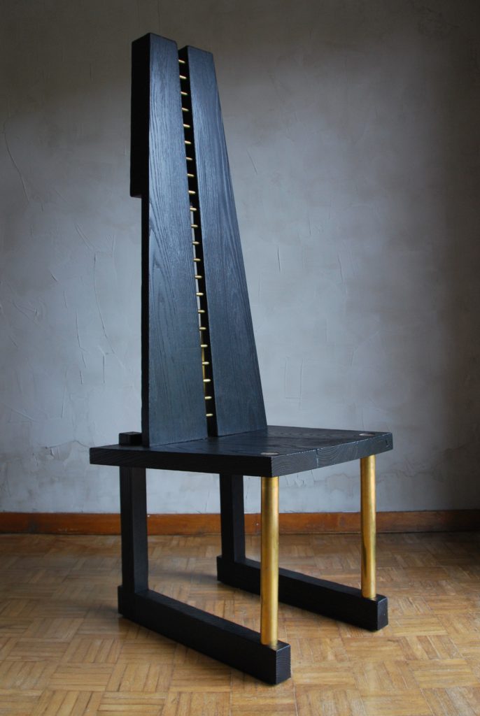 "MOLOCH" REFECTORY chair. — 7