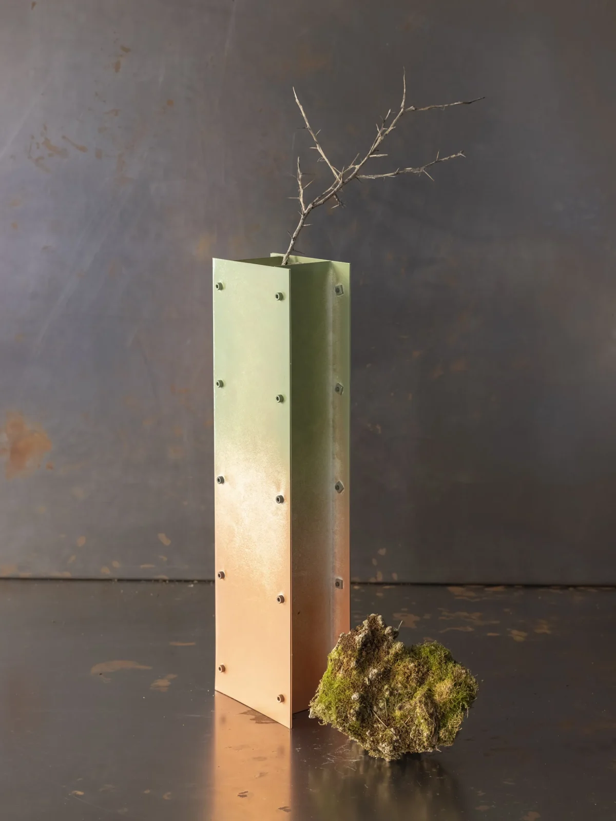 Iron And Steel Life Cabin Vase B — 2