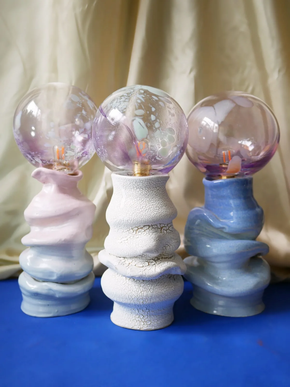 Blob Ceramic Lamps