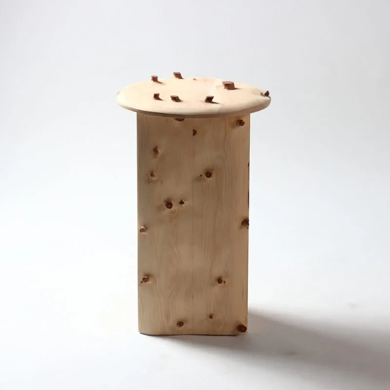 Knot Round Stool by Sho Ota