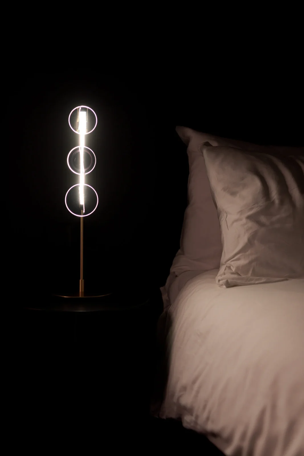 Lens Luminaire Table Lamp in Brass — 4