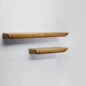 Mortaise Shelf – Cork by Clemence Birot