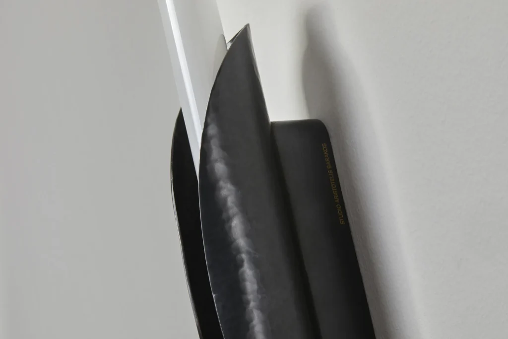 Taco De Luz 50cm - Black Patinated Brass Wall Lamp — 2