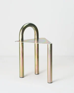 Zinc Stool Curva