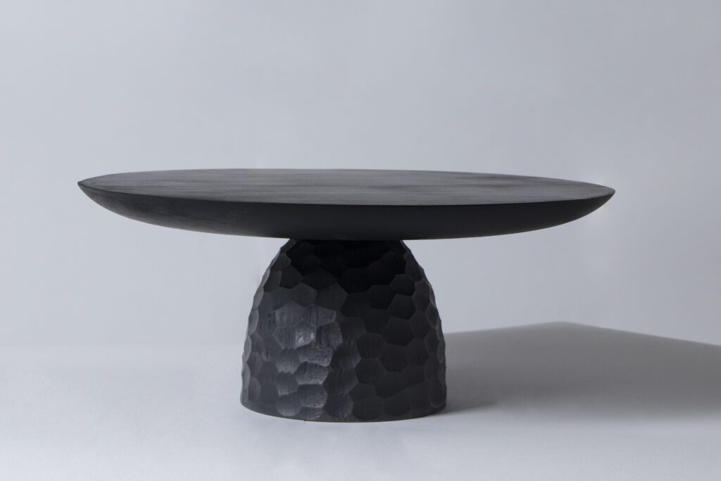"Hammer and Chisel I" Wooden Cake Stand — 10