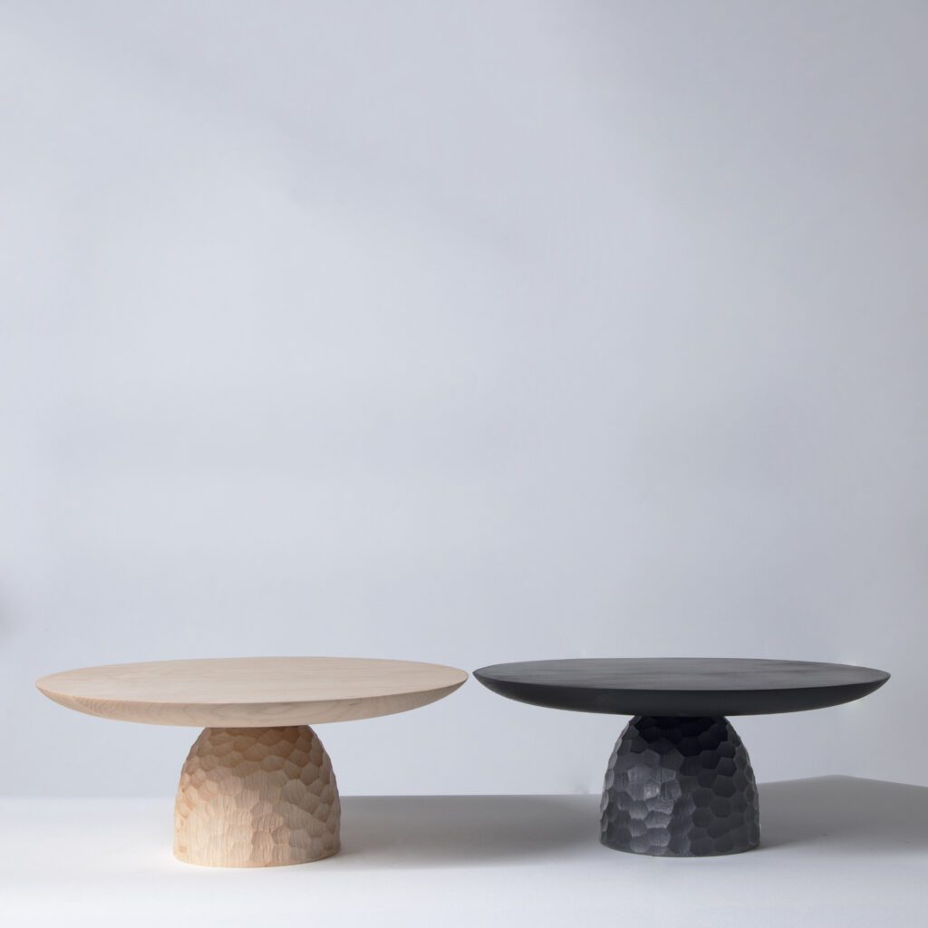 "Hammer and Chisel I" Wooden Cake Stand — 6