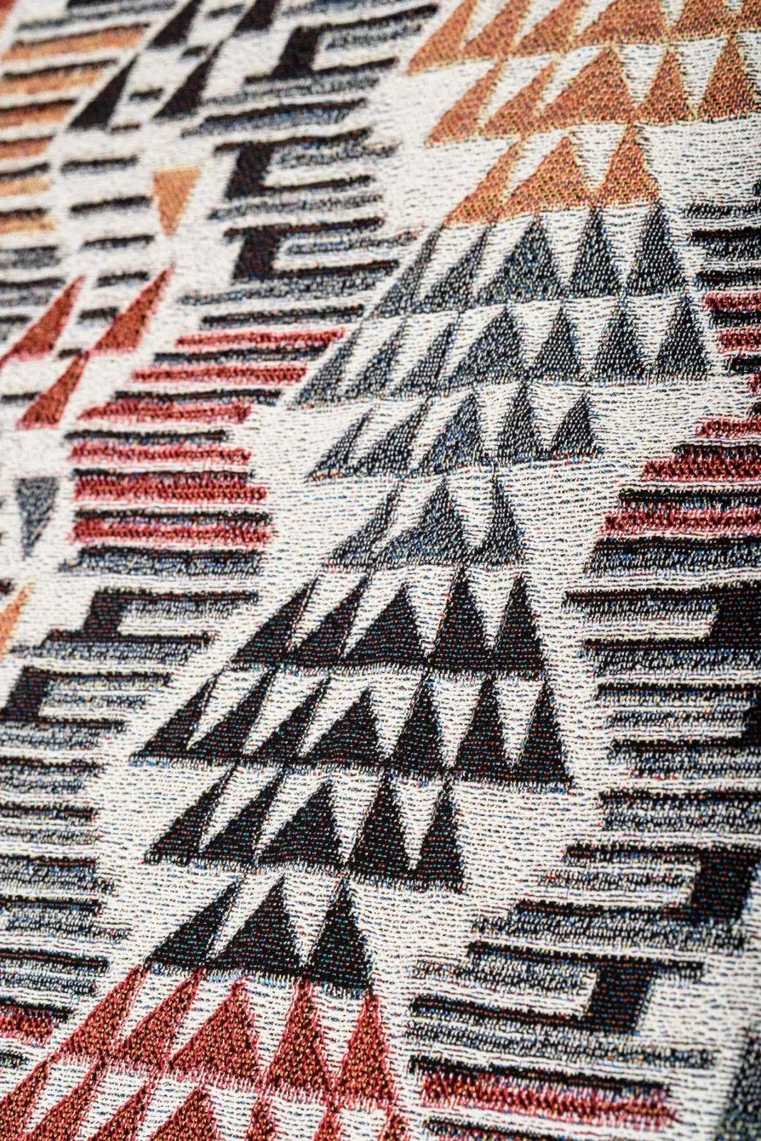 Kilim Dream flatweave by Ishraq Zraikat, detail