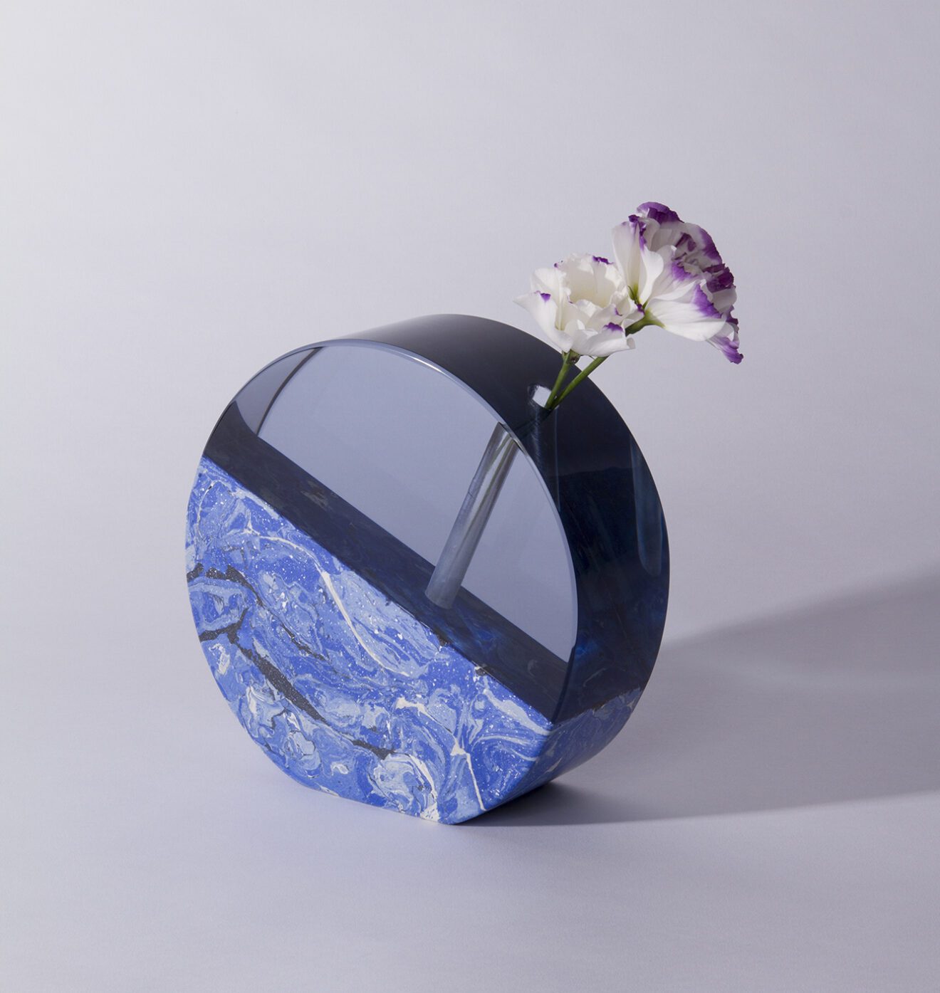 Blue Moon Vase Soulmate Collection by Martina Guandalini ADORNO DESIGN