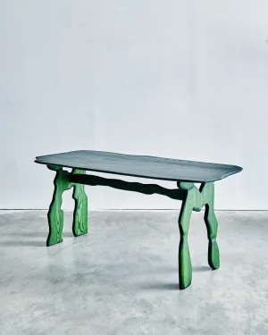 Green Dining Table