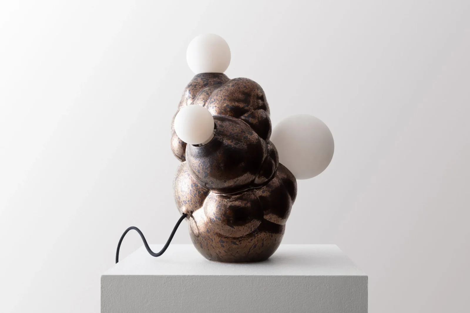 Botryoidal Table Lamp in Ceramic — 19