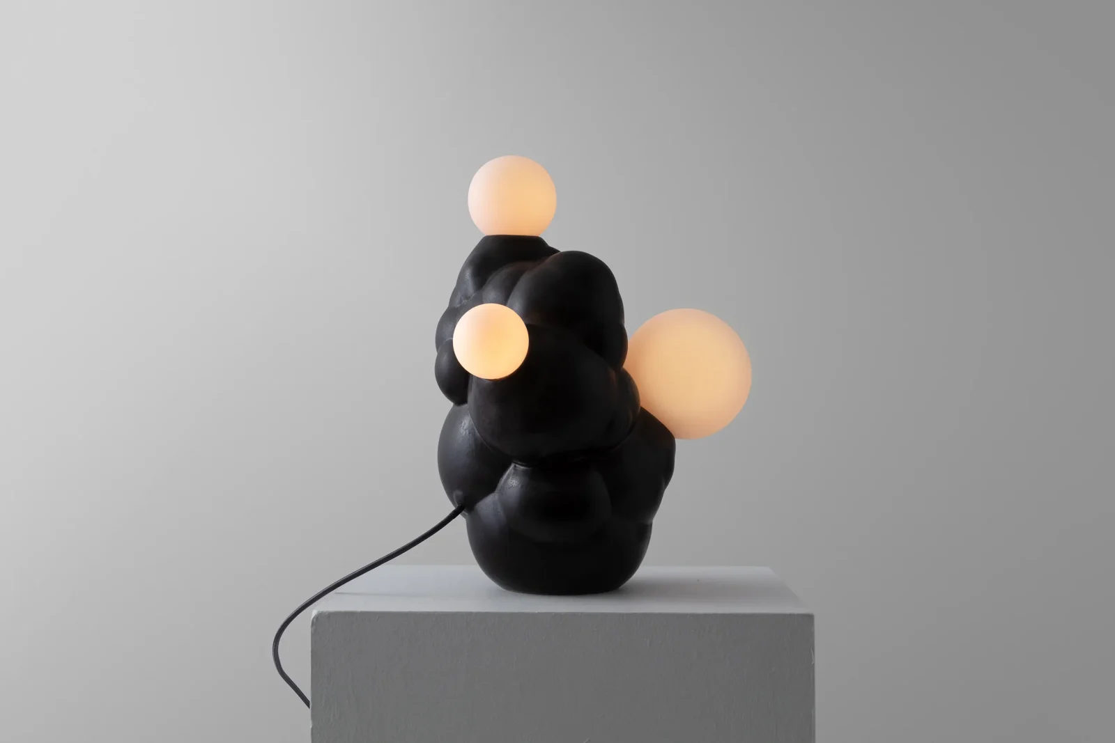 Botryoidal Table Lamp in Ceramic — 12