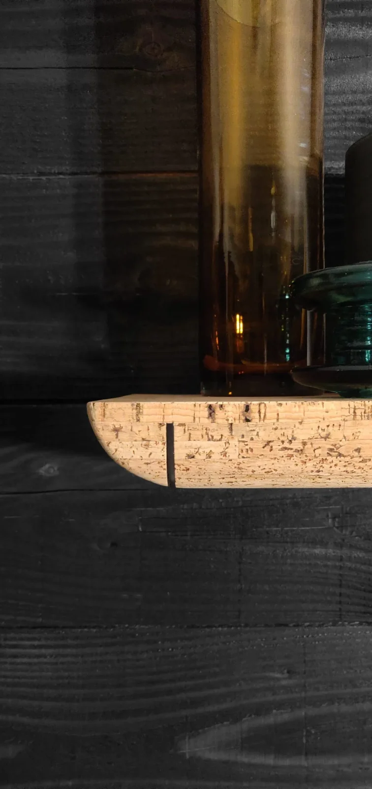 Mortaise Shelf - Cork — 9