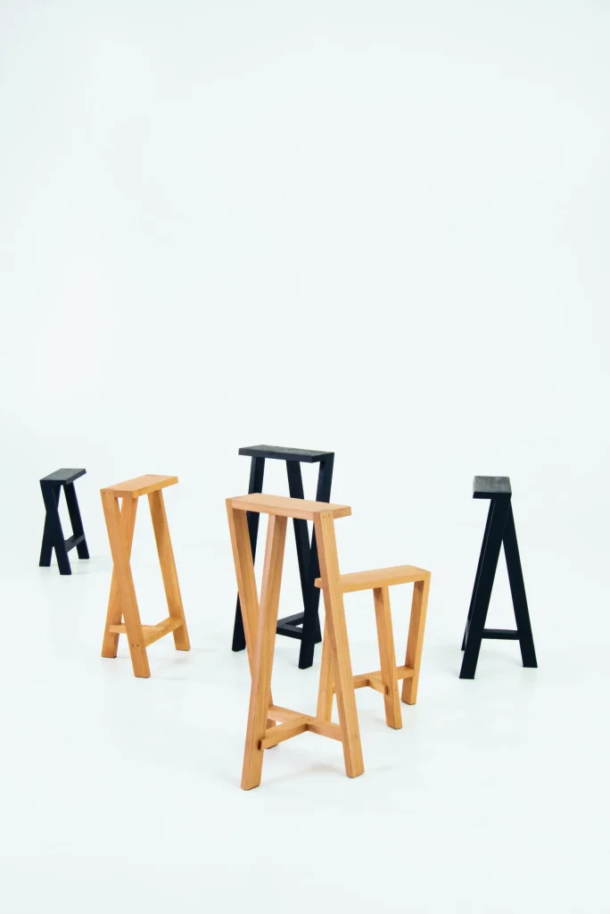 Pausa - Minimalistic Wooden Bar Stool — 9