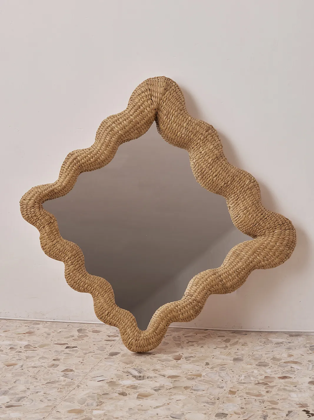 Rustic design concept - La Celebración Natural Wood Mirror by Joyful Objects, Yes!