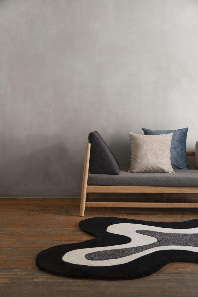 Musgo Area Rug In Gray, Medium — 3