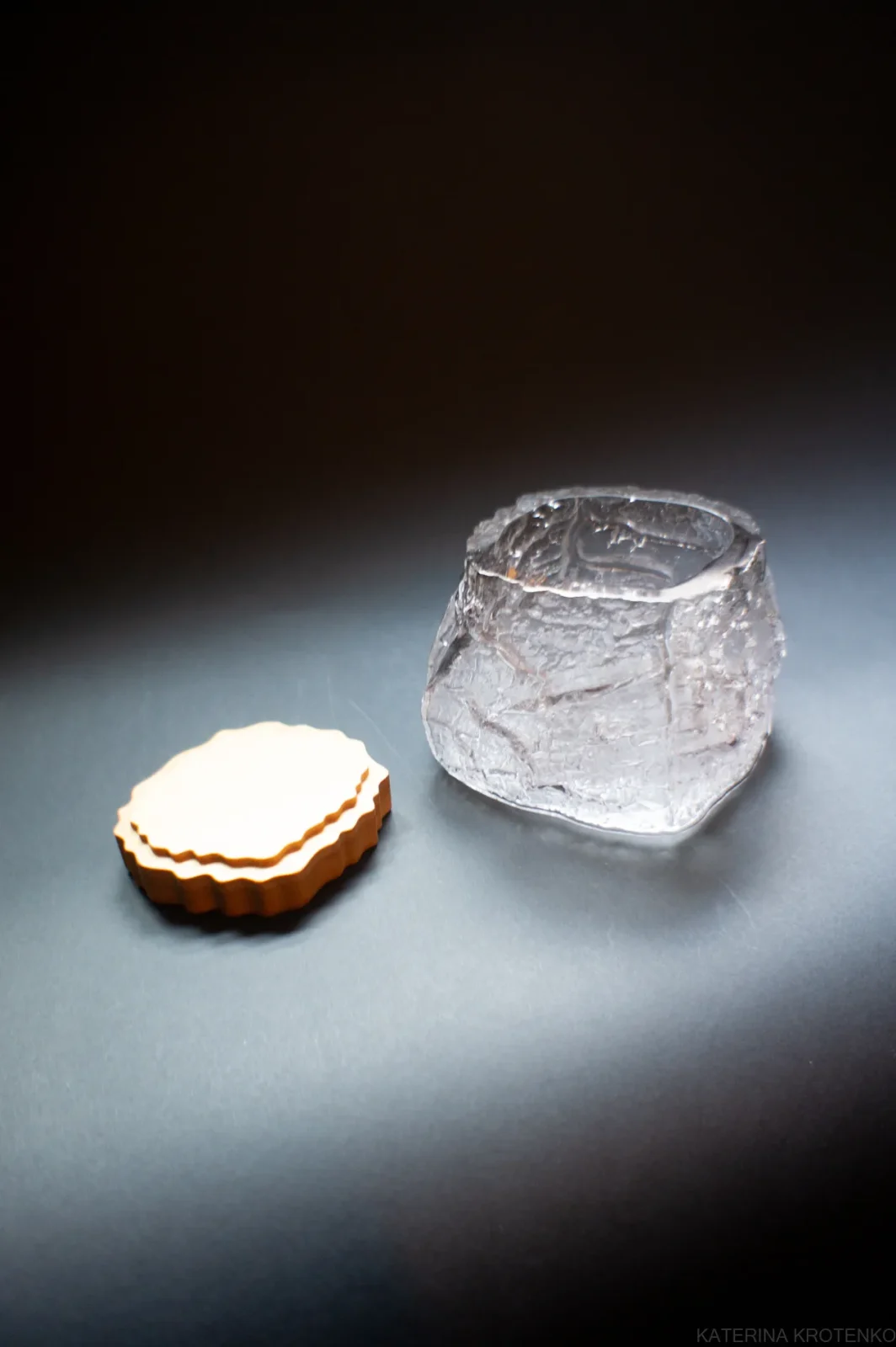 Shaped By Fire / Drago — A Pair Of Two Glass Treasuries — 6