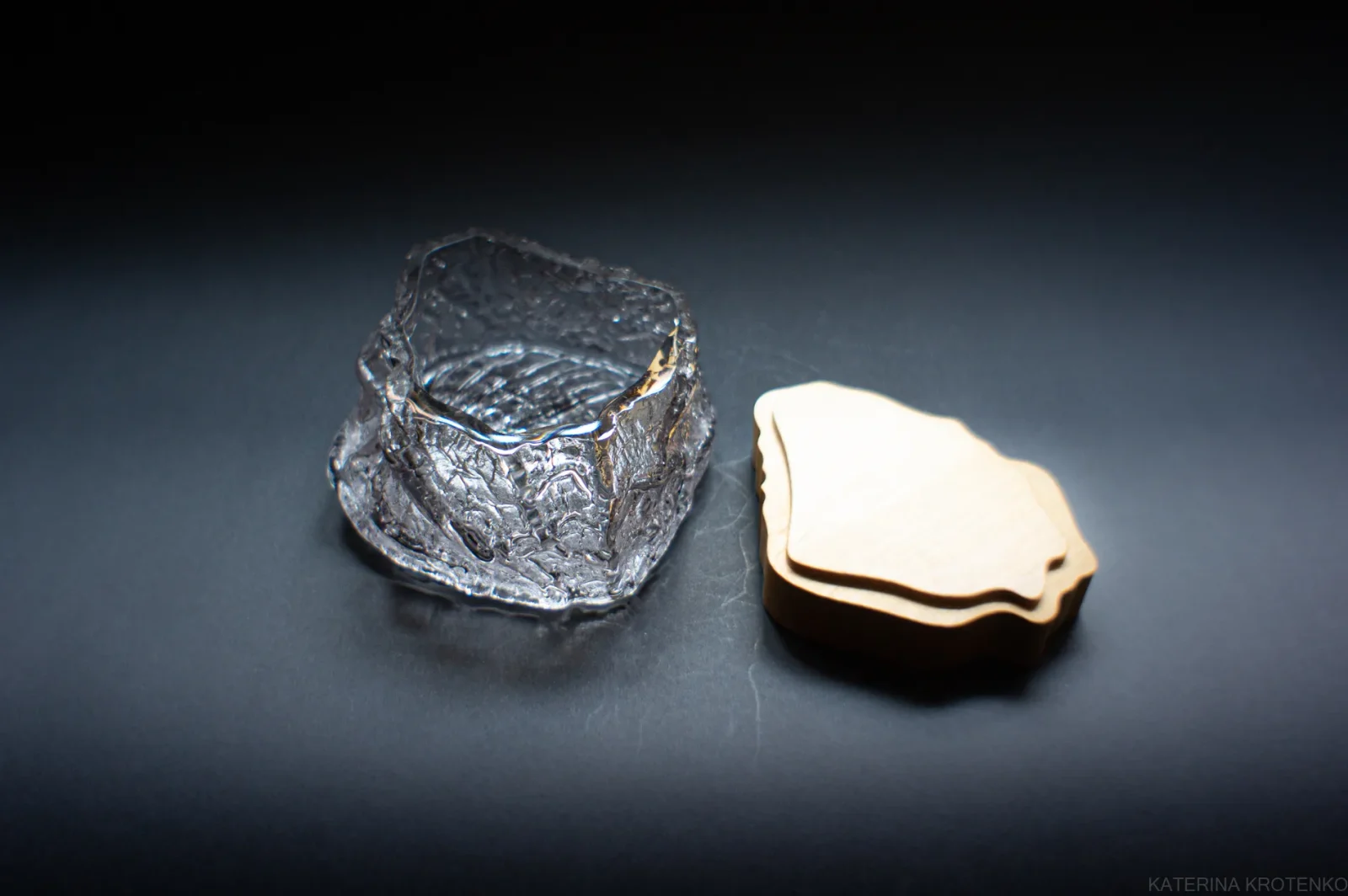 Shaped By Fire / Drago — A Pair Of Two Glass Treasuries — 7