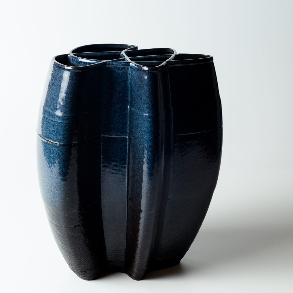 I.0.0.1 sculptural ceramic object by Yiannis Vogdanis