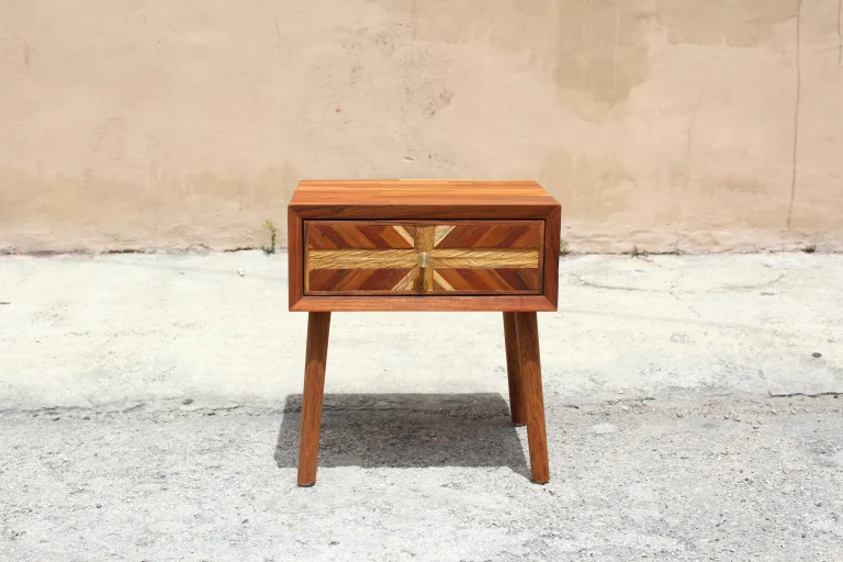 Reclaimed Tzalam Wood Night Stand — 2