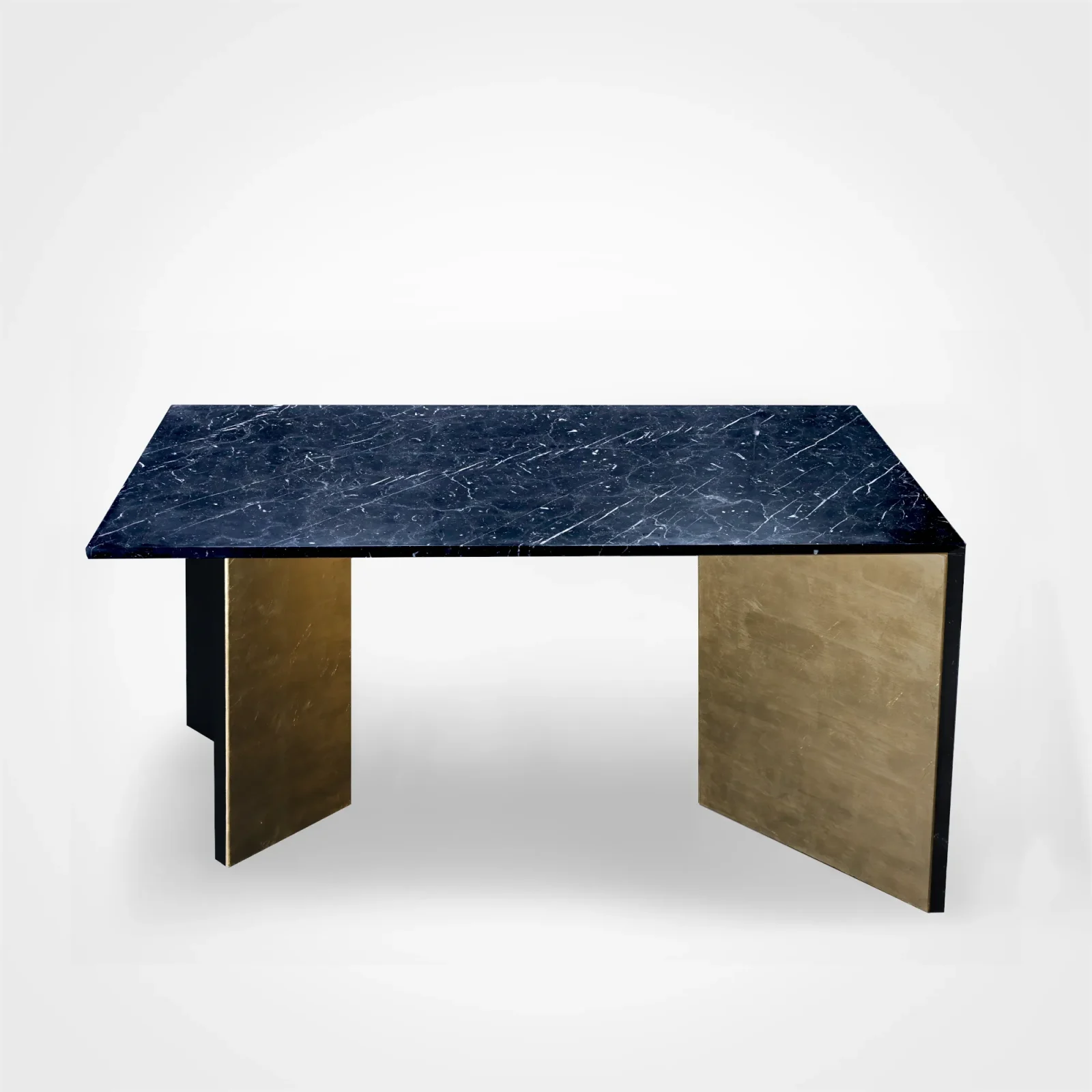 Scorcio - Nero Marquinia Dining Table — 2