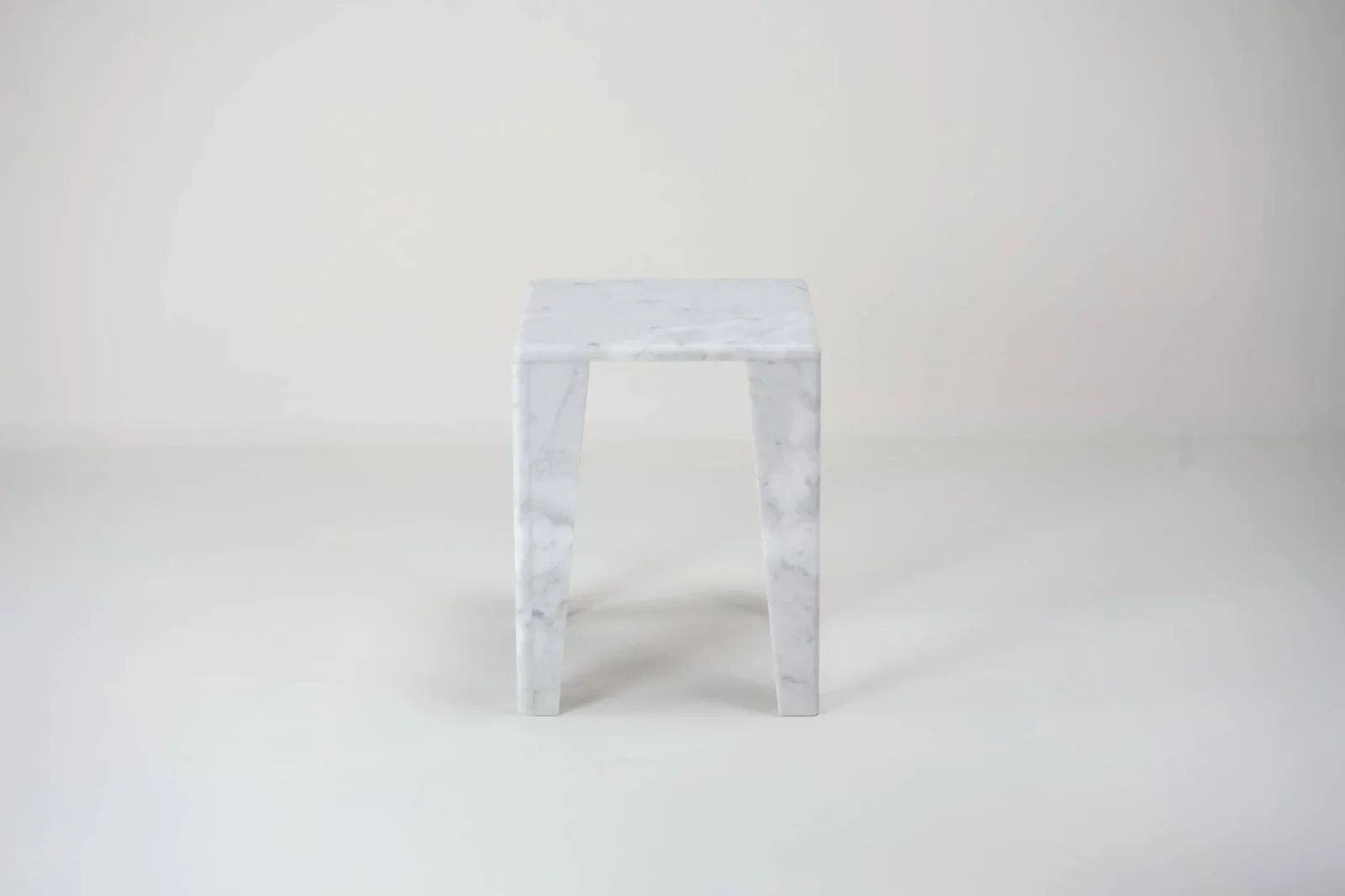 ChunkY01 - Carrara Marble Side Table — 5