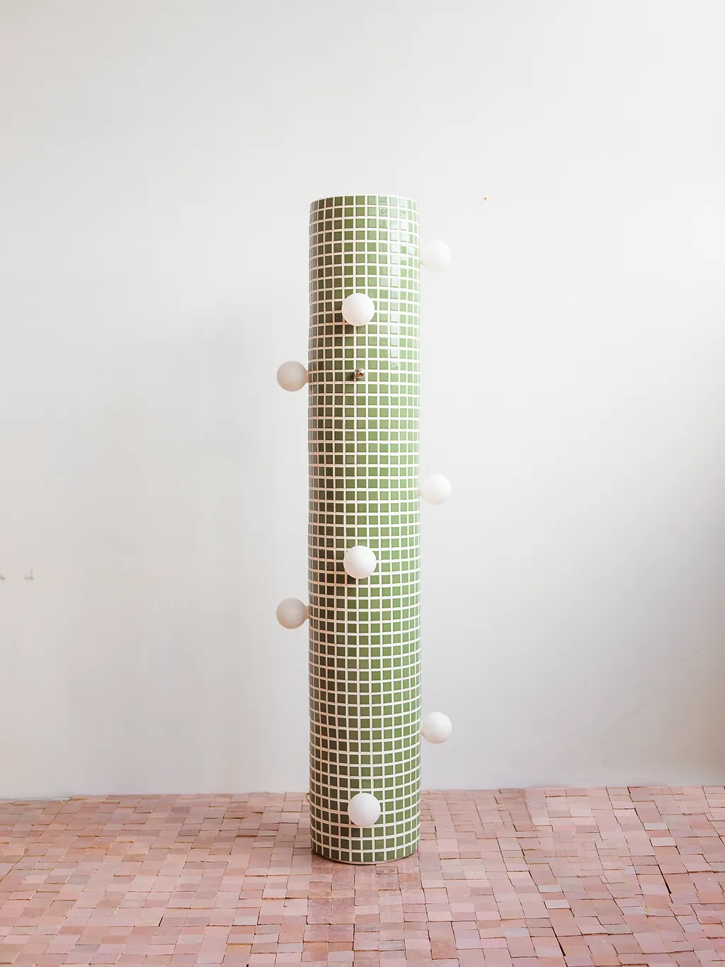 Boho Chic Floor lamp That Is Ceramic