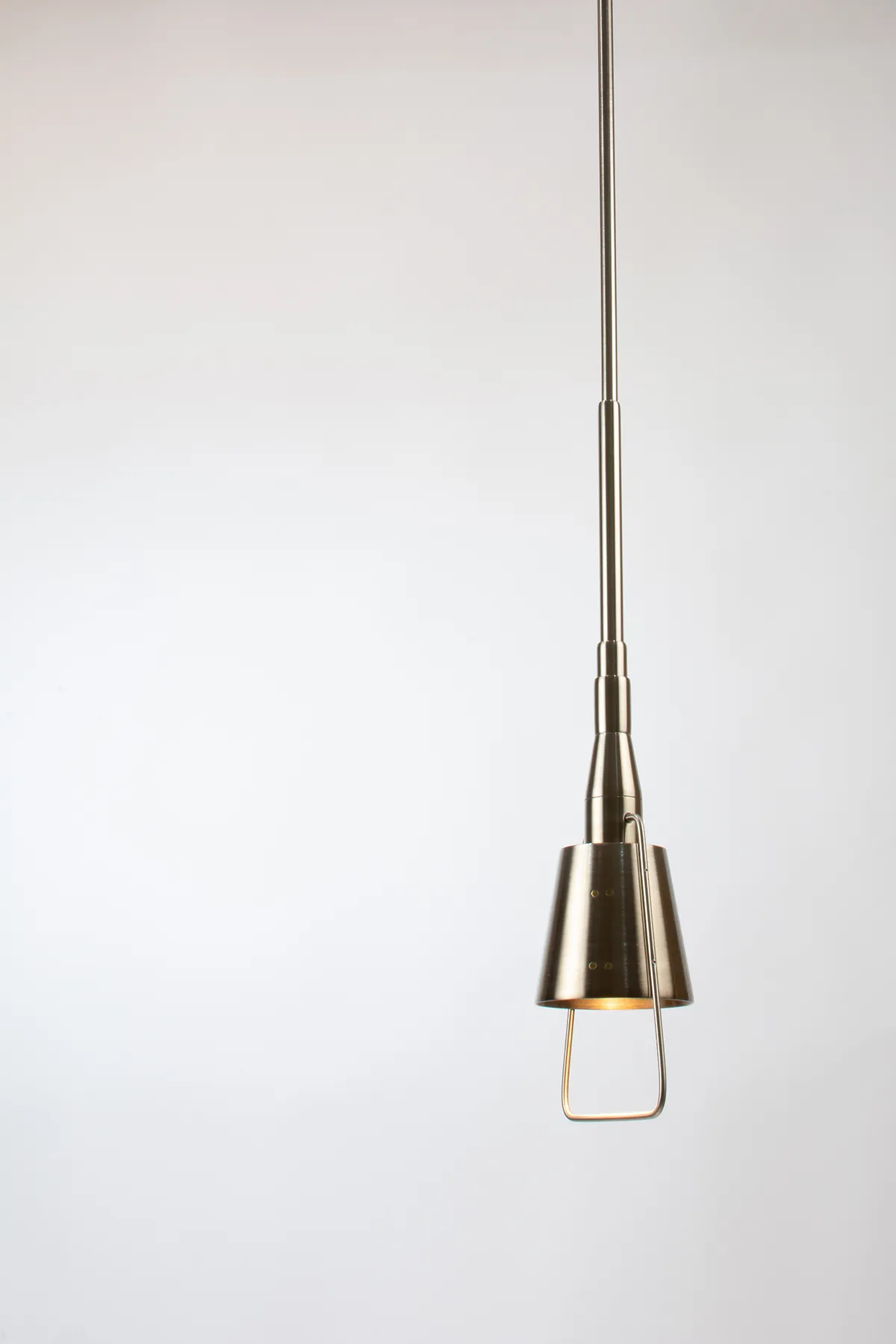 Stainless Steel Lamp by Szostak Atelier 