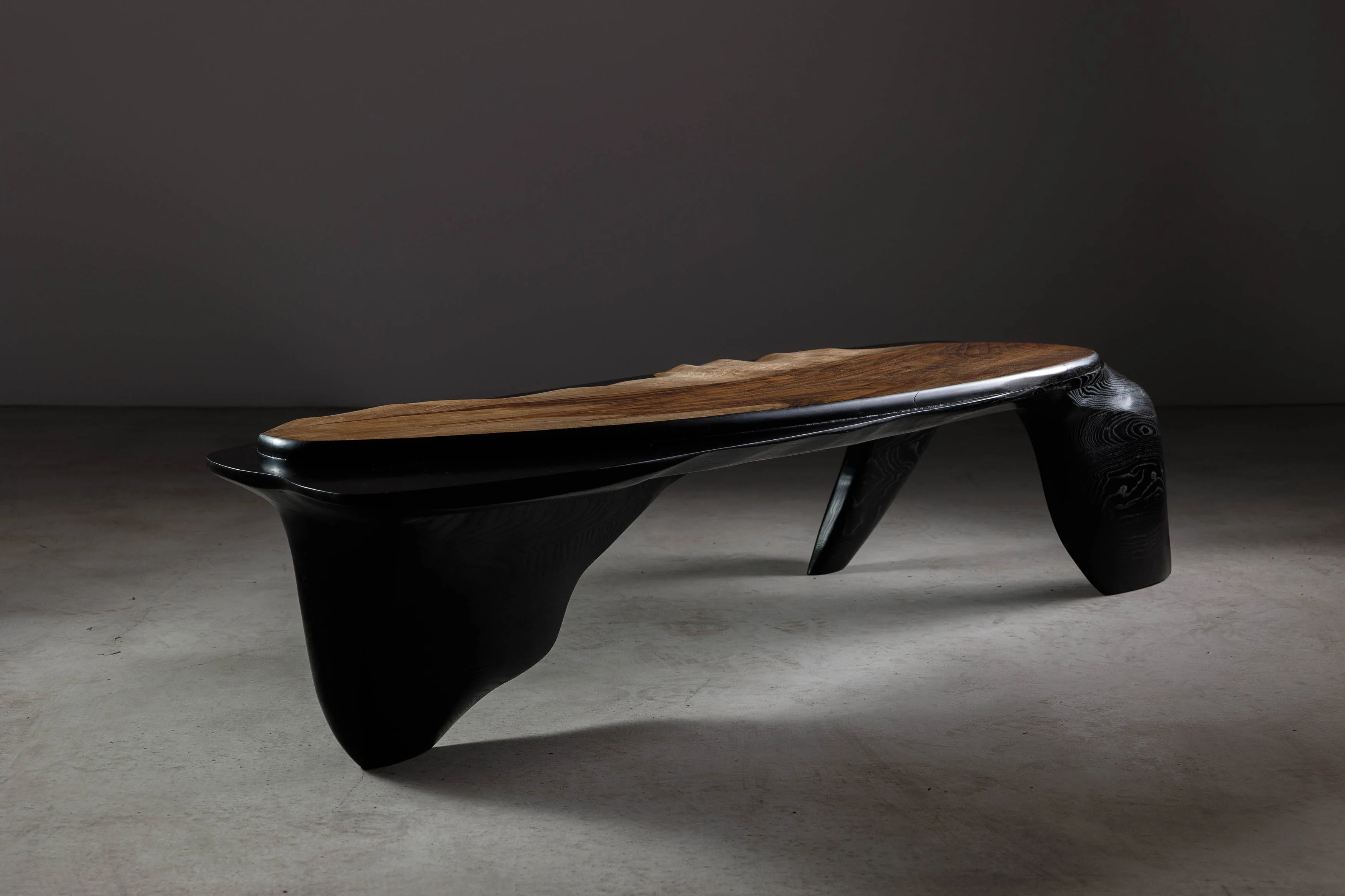 Minimalist Sculptural Cocktail Tables From Wood