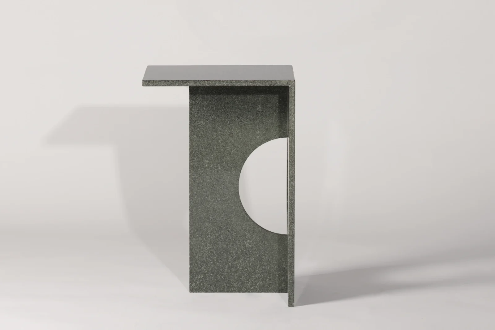 Ola Side Table, Diabase Volcanic Stone — 3