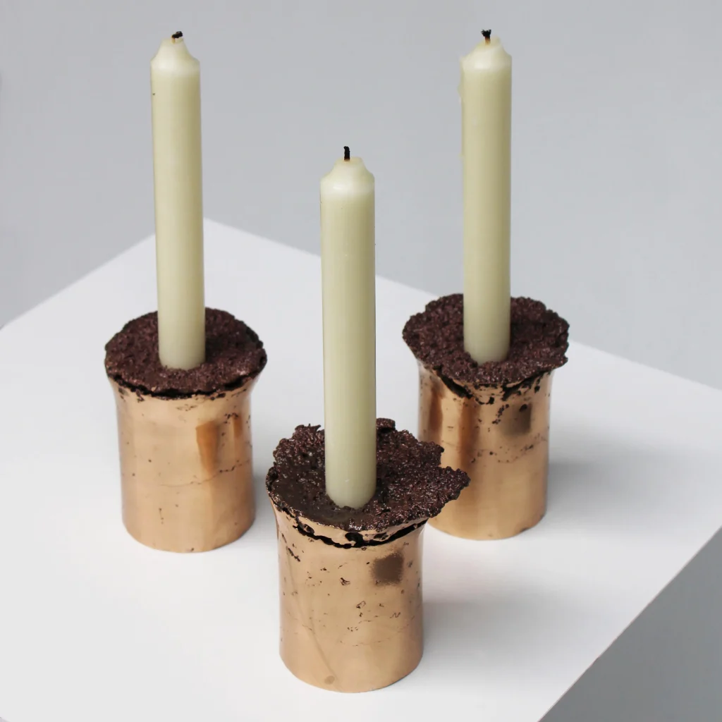 Sprue Candlesticks Set of 3 V — 1
