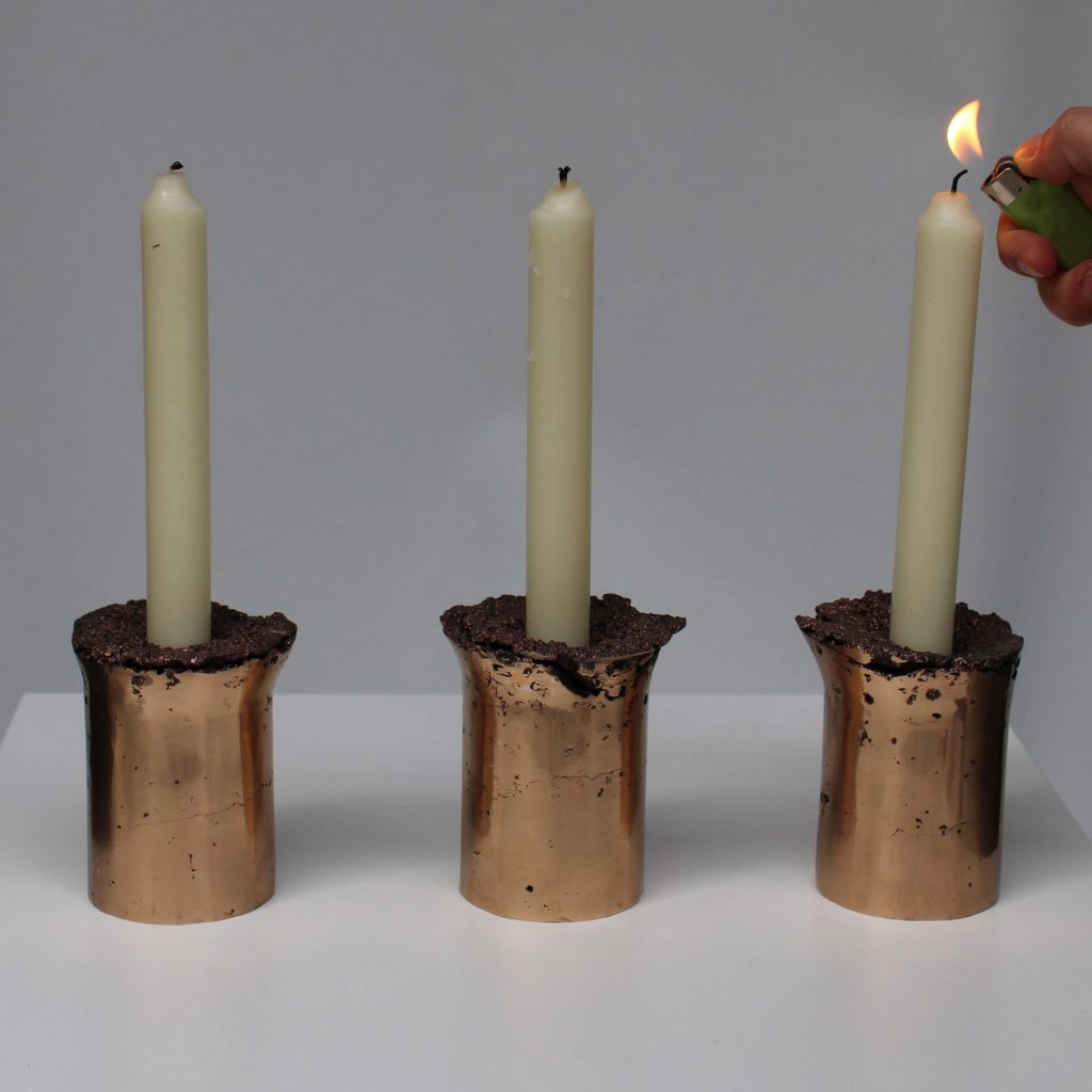 Sprue Candlesticks Set of 3 V — 11