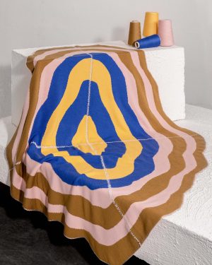 Blanket Cn.1 by BOI, detail of knit structure