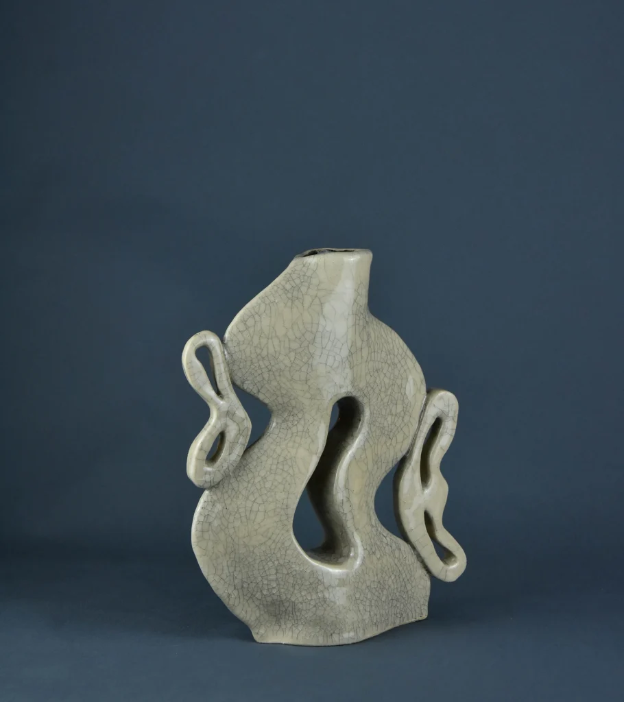 Eared - Waterproof Ceramic Vase — 5