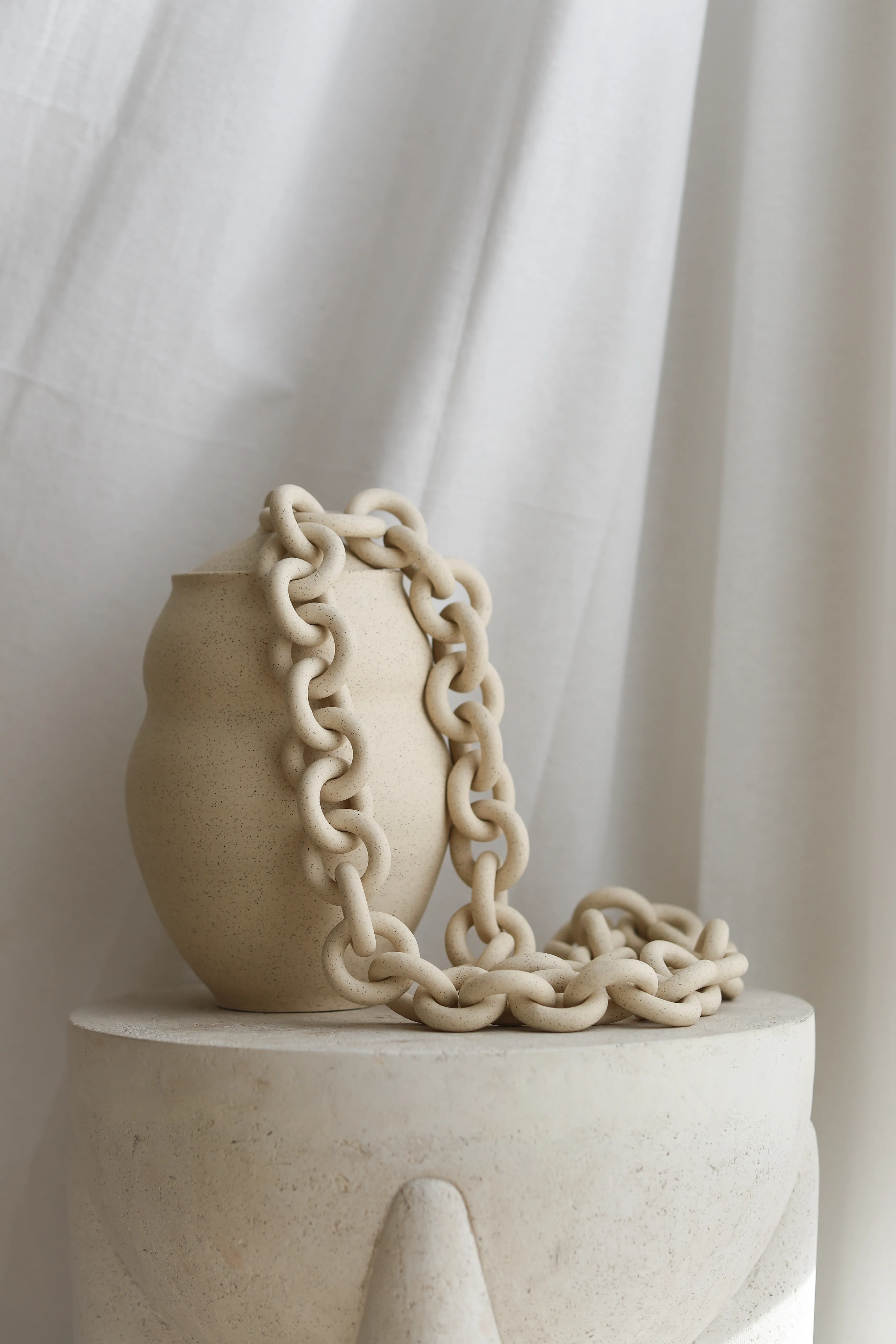 Ceramic Boho Chic Vase by Kelsey Floyd