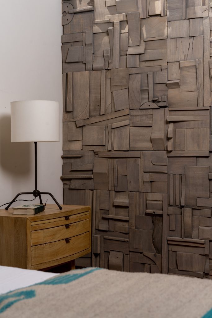 Randomly Composed Collage Tile: Hardwood — 7