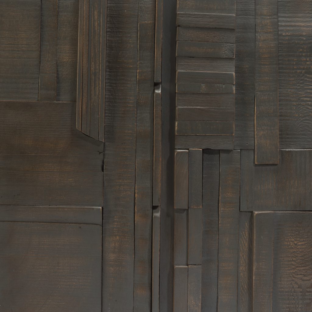 Randomly Composed Collage Tile: Hardwood — 33